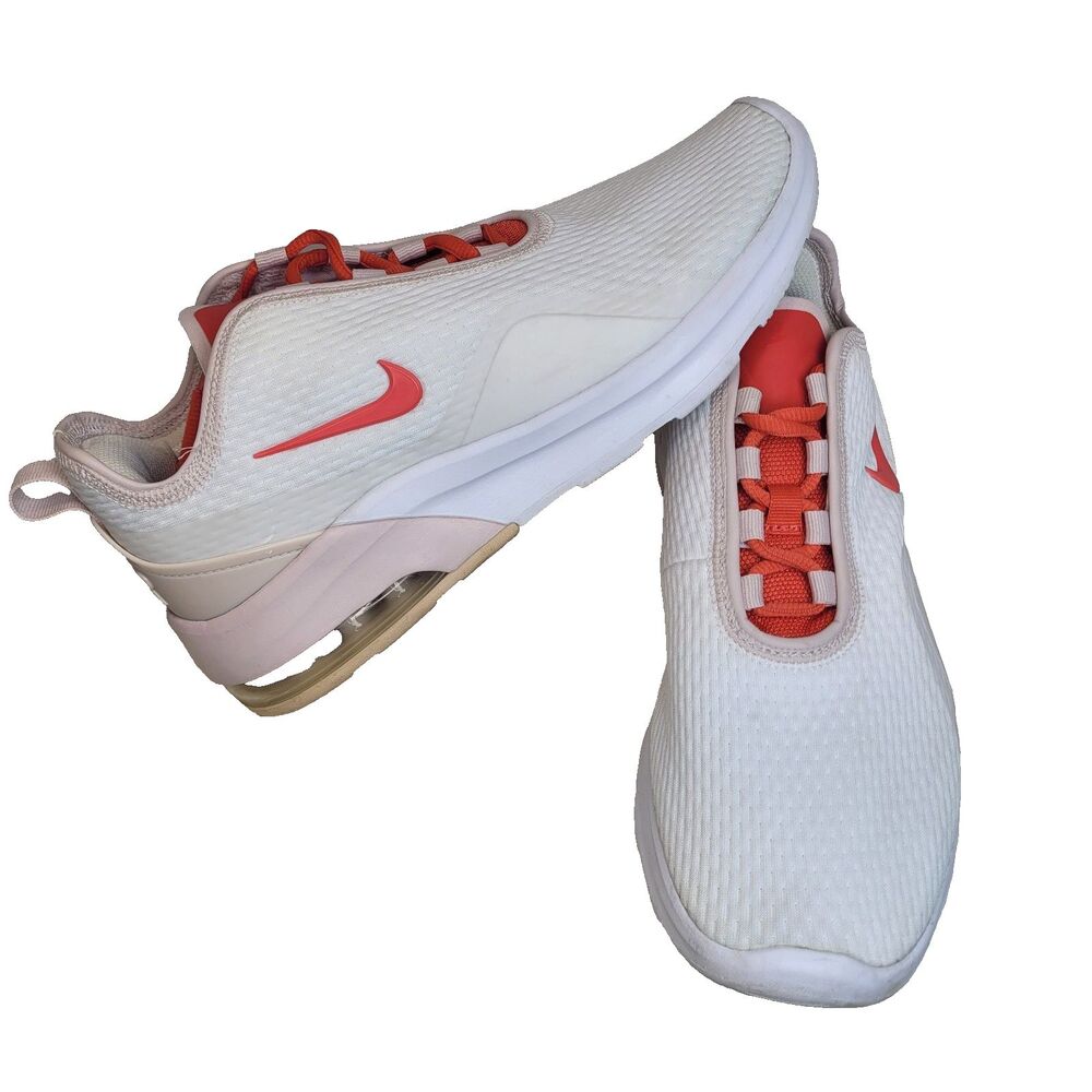 Nike Women's Air Max Motion 2 Running Shoes White/Pink/Beige US Size 7.5